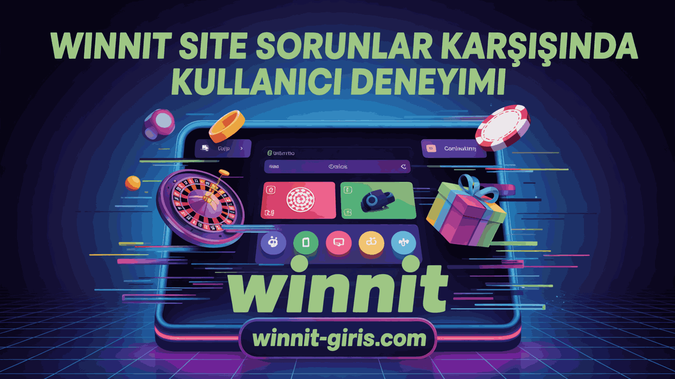 Winnit Site Sorunları Karşısında Kullanıcı Deneyimi