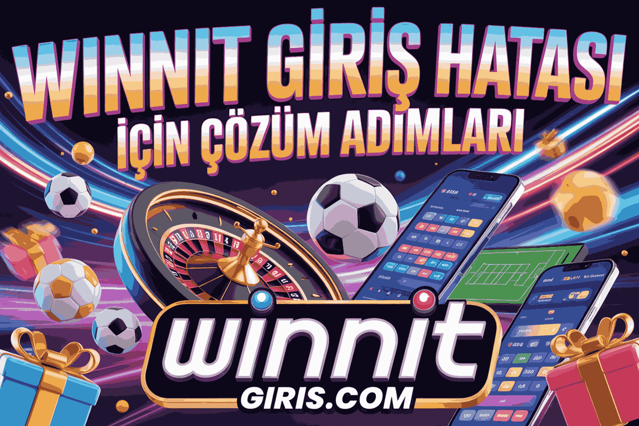 Winnit Giriş Hatası İçin Çözüm Adımları
