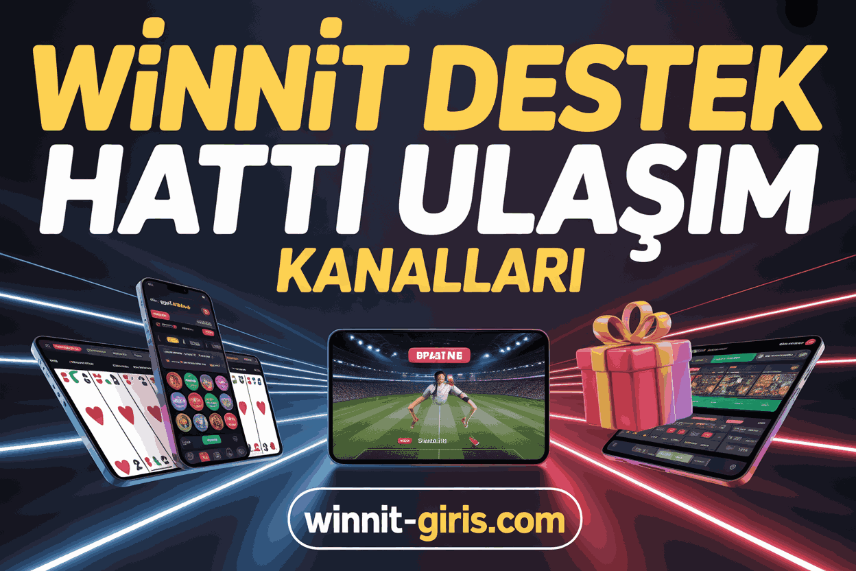 Winnit Destek Hattı Ulaşım Kanalları