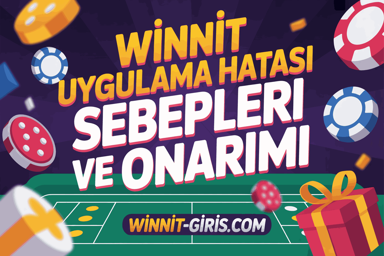 Winnit Uygulama Hatası Sebepleri ve Onarımı